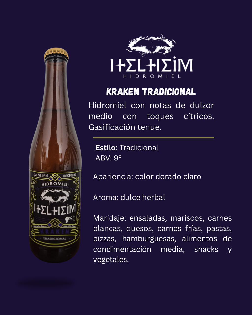 Paquete Mixto de 6 hidromieles - Helheim
