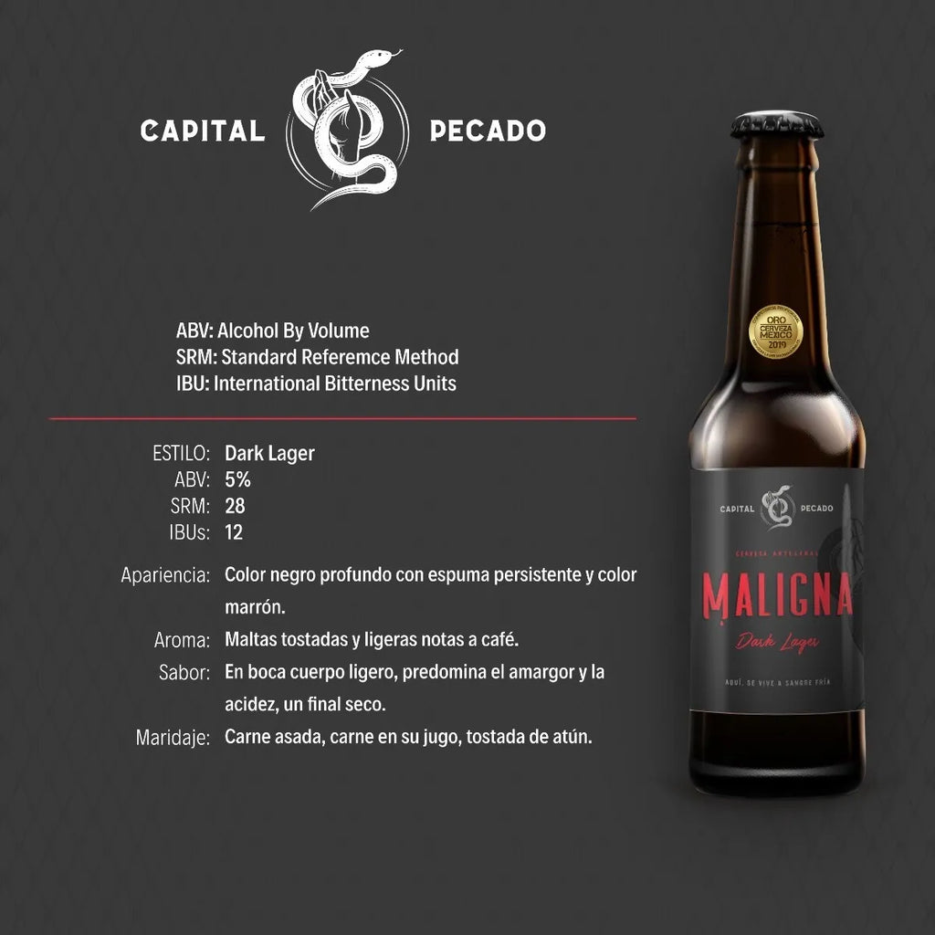Cerveza Maligna - Capital Pecado