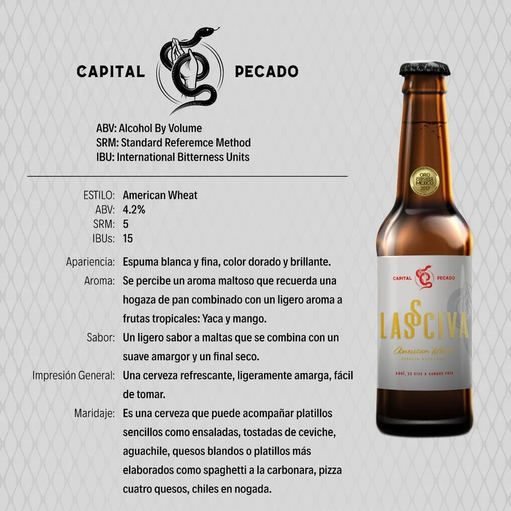 Cerveza Lasciva - Capital Pecado