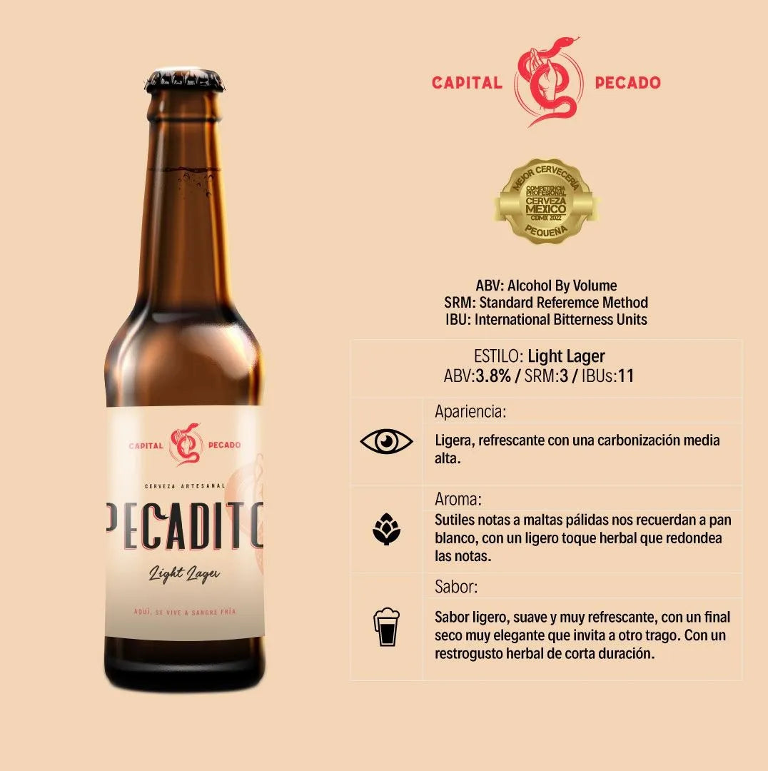 Cerveza Pecadito - Capital Pecado