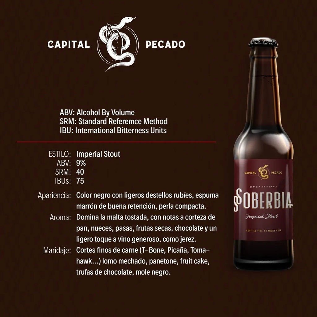 Cerveza Soberbia - Capital Pecado