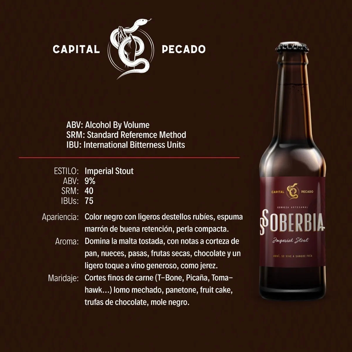 Cerveza Soberbia - Capital Pecado