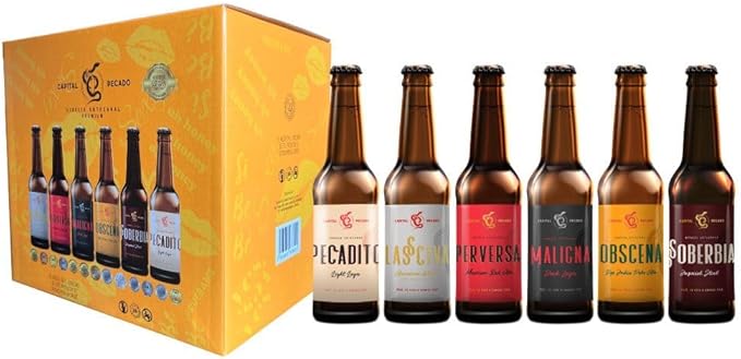 Pack Mixto de 6 - Cerveza Capital Pecado (Copia)