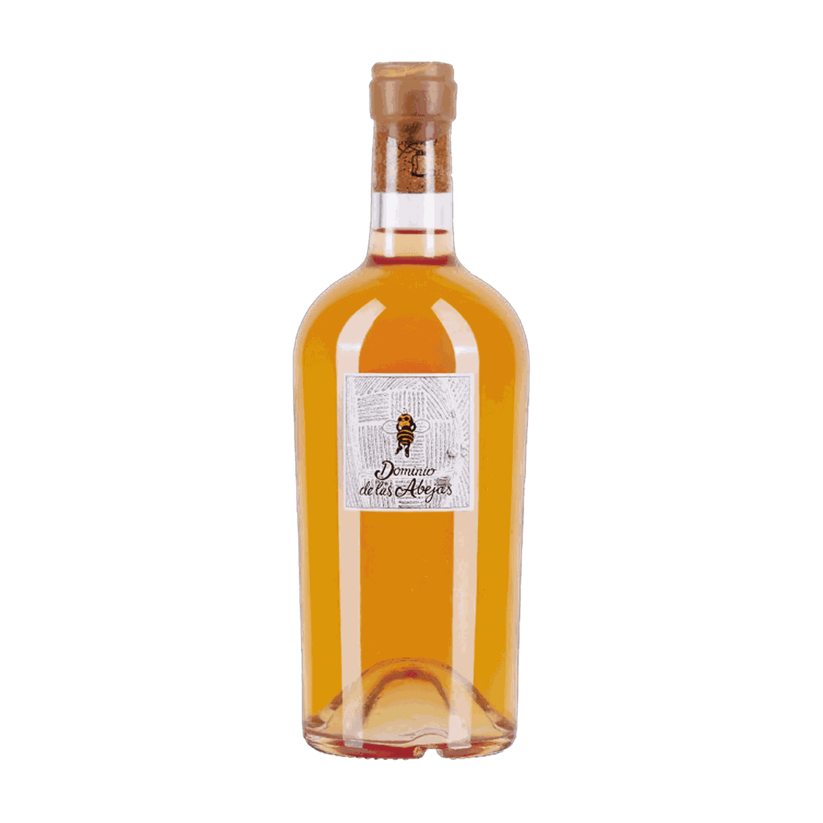Botella de Vino Naranja de Dominio de las Abejas
