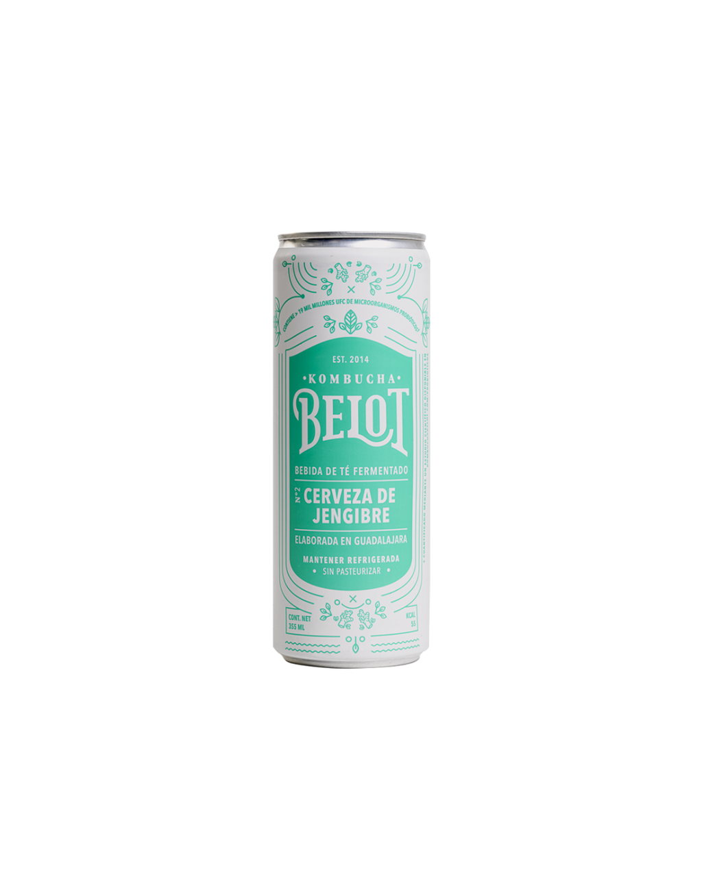 Kombucha Cerveza de Jengibre - Belot