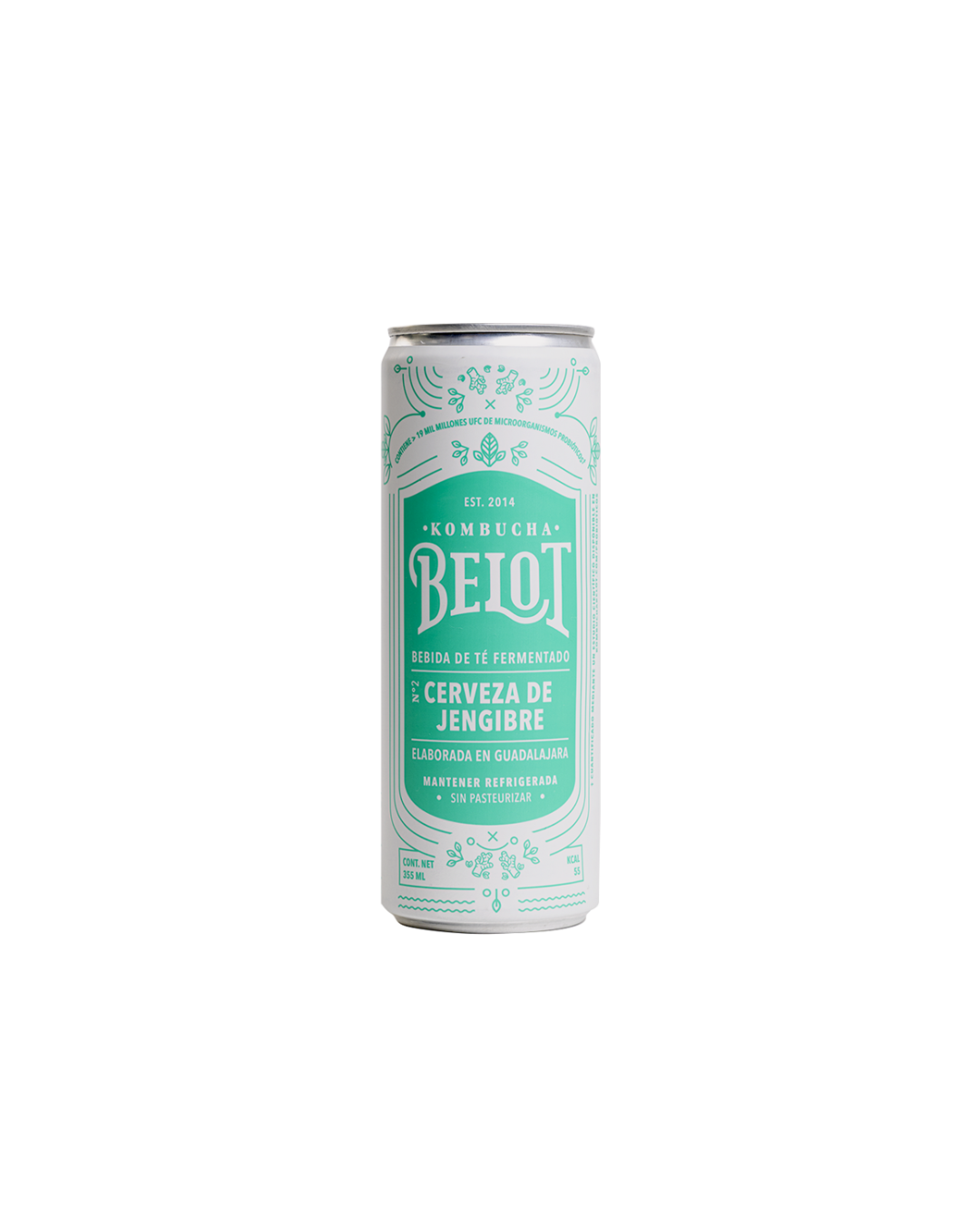 Kombucha Cerveza de Jengibre - Belot