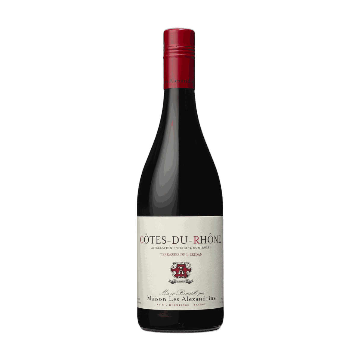Botella de Vino Tinto Côtes du Rhône de Les Alexandrins