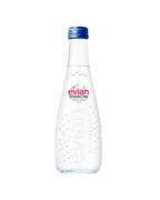 Agua Natural Mineral Evian Glass Sparkling 330 ml - Vidrio