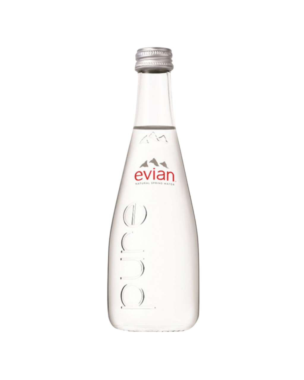 Agua Natural Evian 330 ml - Vidrio