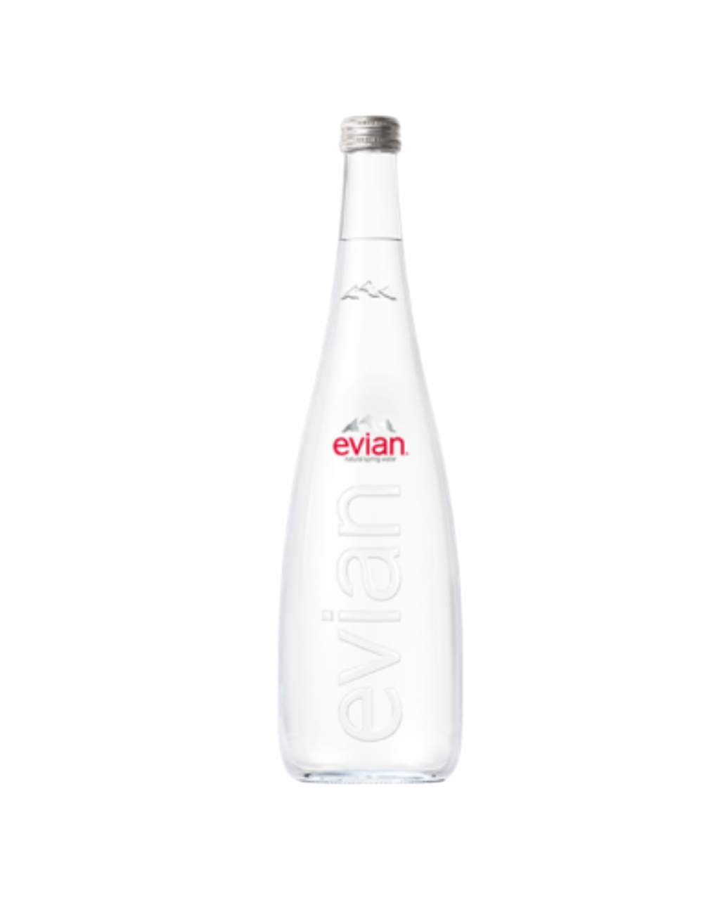 Agua Natural Evian 750 ml - Vidrio