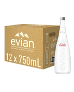 Agua Natural Evian 750 ml - Vidrio
