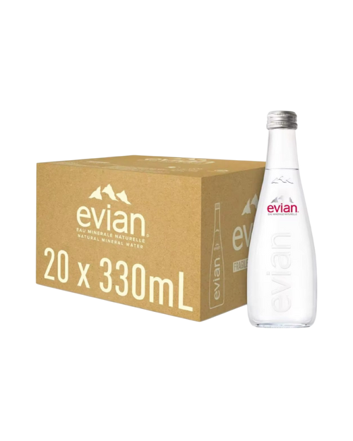 Agua Natural Evian 330 ml - Vidrio