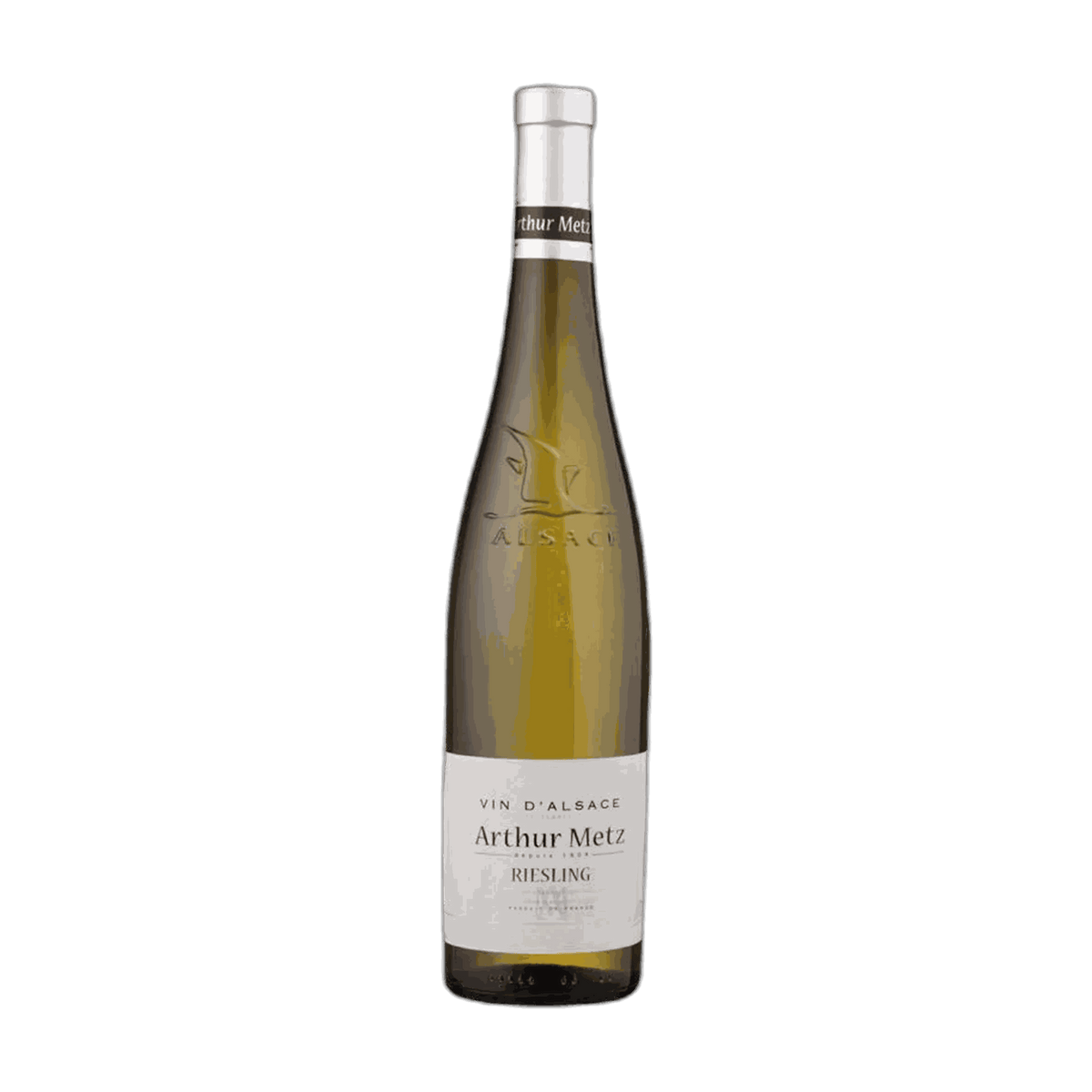 Botella de Arthur Metz Riesling