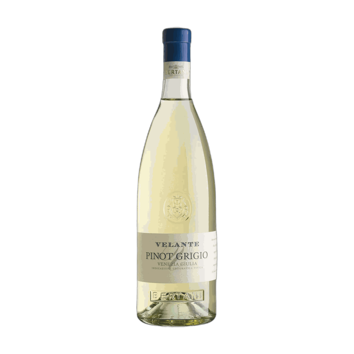Botella de Vino Blanco Pinot Grigio Velante DOC Friuli Venezia Giulia de Bertani