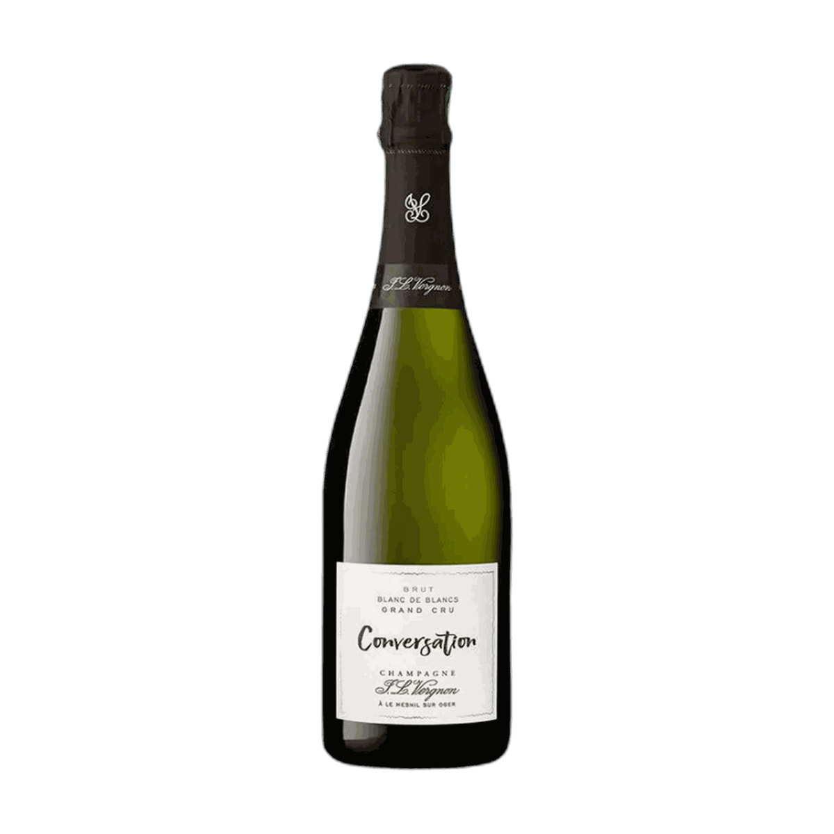 Botella de Vino Espumoso JL Vergnon Conversation Blanc de Blancs Grand Cru