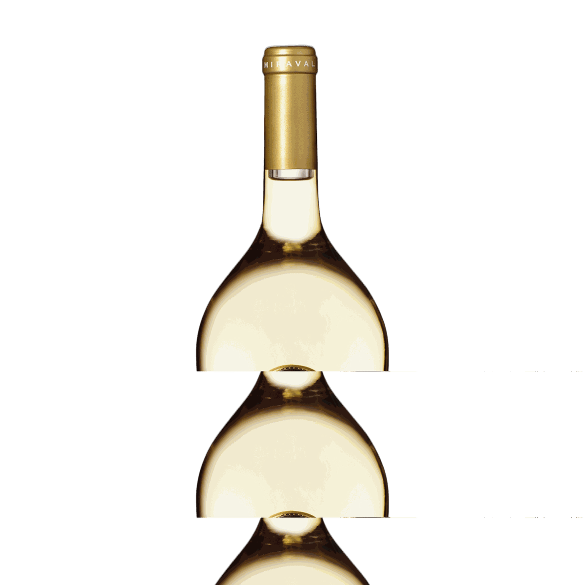 Botella de Vino Blanco Château Miraval Blanc